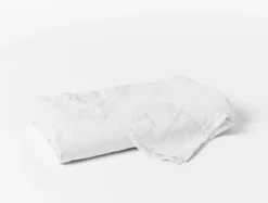 Coyuchi Relaxed Linen Sheet Set - Alpine White Home Goods