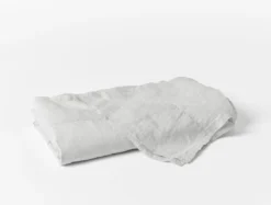 Coyuchi Home Goods Relaxed Linen Sheet Set - Fog