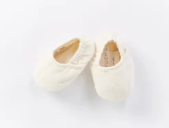 Coyuchi Remi Baby Booties - Undyed