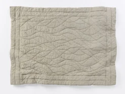 Coyuchi Remi Quilted Baby Blanket - Laurel Quilts + Blankets