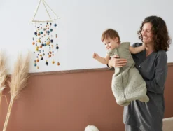 Coyuchi Baby Gifts Remi Quilted Snuggle Sack - Laurel