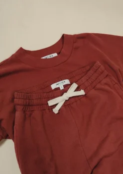 Poplinen René Jogger Set - Brick Clothing