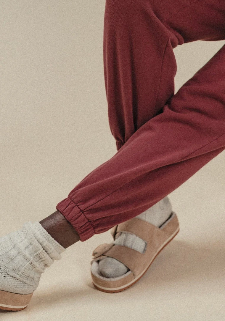 Poplinen René Jogger Sweatpant - Brick Clothing 5 Poplinen René Jogger Sweatpant - Brick Clothing