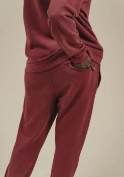 Poplinen René Jogger Sweatpant - Brick Clothing