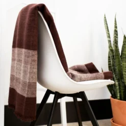 Studio Variously Resin Merino Wool Throw Blanket