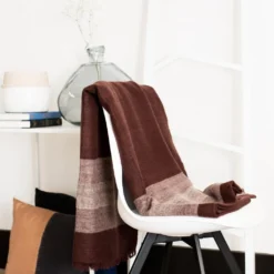 Studio Variously Resin Merino Wool Throw Blanket