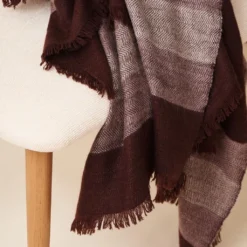 Studio Variously Resin Merino Wool Throw Blanket