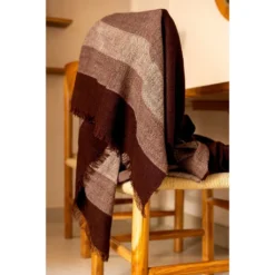 Studio Variously Resin Merino Wool Throw Blanket