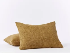 Coyuchi Reyes Waffle Sham - Hazel