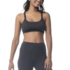 Synergy Organic Clothing Rhythm Yoga Bra - Black