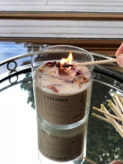 Ritual And Fancy Best Sellers Natural Flower Petal Glass Tumbler Candle - 12 Oz 15 Ritual And Fancy Best Sellers Natural Flower Petal Glass Tumbler Candle - 12 Oz