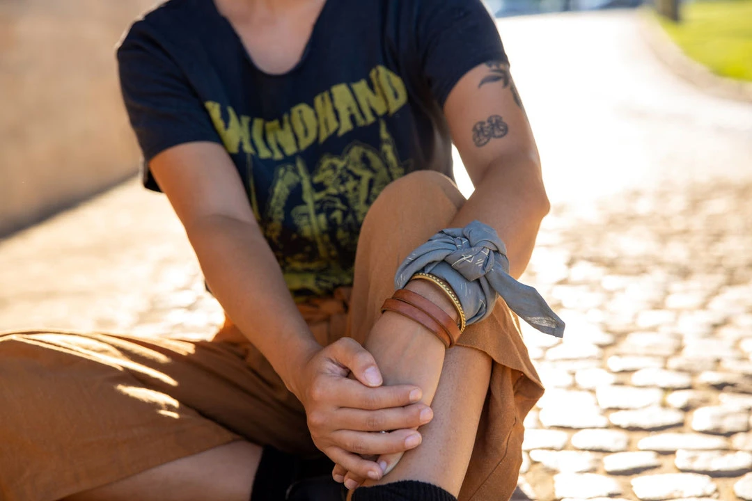 Jenni Earle Accessories Roam Free Bandana - Lichen 5 Jenni Earle Accessories Roam Free Bandana - Lichen