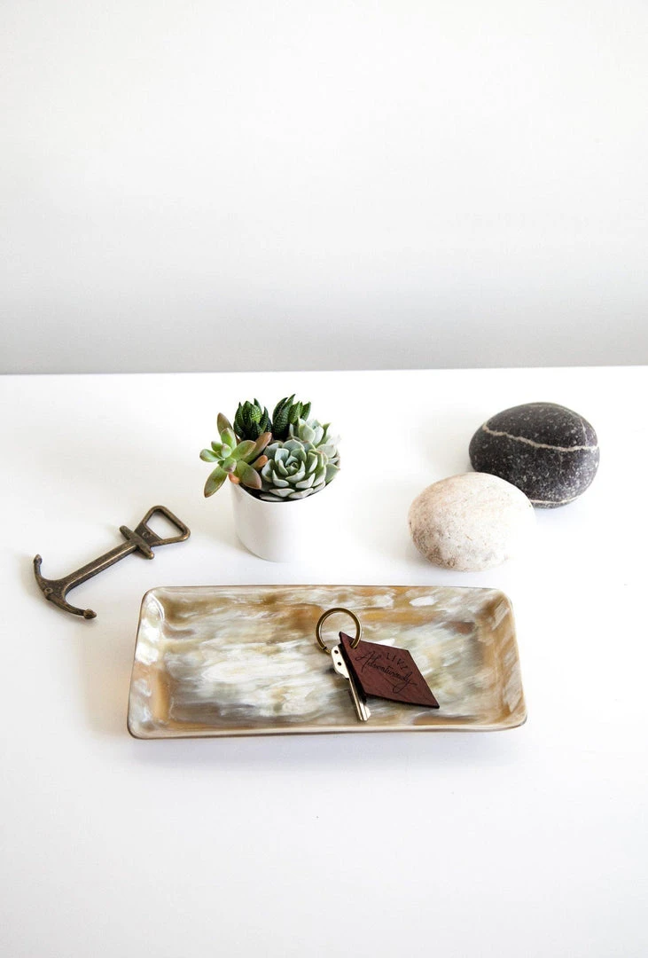 Rose & Fitzgerald Best Sellers Horn Heirloom Trays 7 Rose & Fitzgerald Best Sellers Horn Heirloom Trays