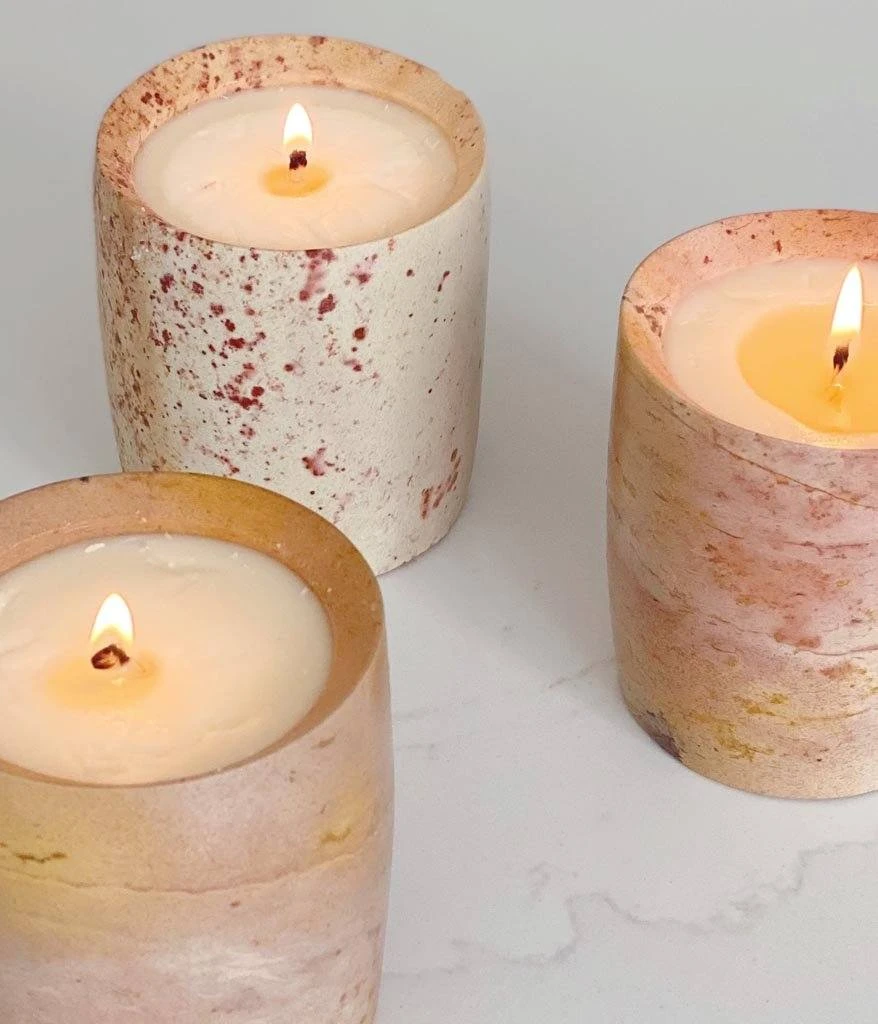 Rose & Fitzgerald Best Sellers Soapstone Candle - Guava + Mediterranean Fig 6 Rose & Fitzgerald Best Sellers Soapstone Candle - Guava + Mediterranean Fig