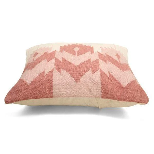 Casa Amarosa Rosette Kilim Wool Throw Pillow Cover 6 Casa Amarosa Rosette Kilim Wool Throw Pillow Cover