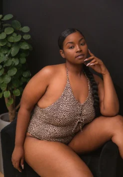 BOLD Swim Rosette One-Piece Swimsuit