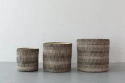 Will & Atlas Home Goods Kalied Round Storage Basket Set