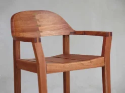 Masaya & Co. Royal Mahogany Xiloa Barstool Set Of 2 - SAMPLE SALE