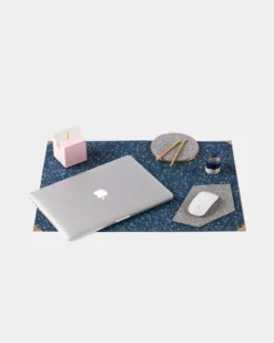 Slash Objects Recycled Rubber Deskmat - Royal