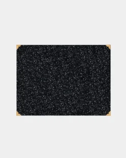 Slash Objects Recycled Rubber Deskmat - Speckled Black Home Goods