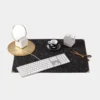 Slash Objects Recycled Rubber Deskmat - Speckled Black Home Goods