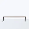 Emeco Furniture Run Bench - Black Frame