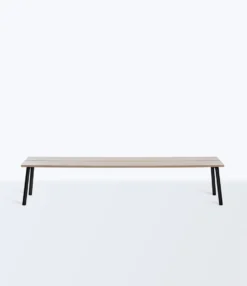 Emeco Furniture Run Bench - Black Frame
