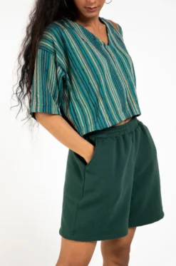 Tonlé Sabra Unisex Upcycled Shorts Clothing