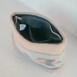 MZ Fair Trade Sagebrush + Sand Wool Clutch Bag Accessories