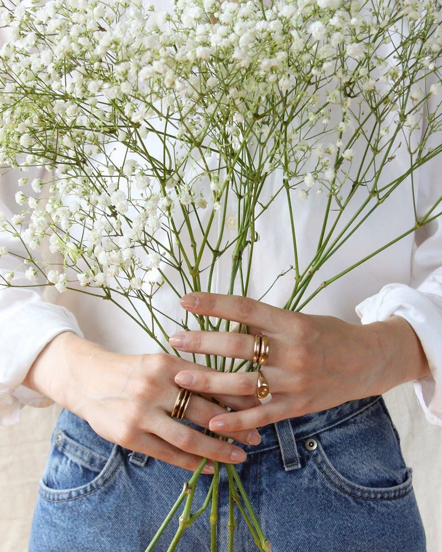 Salt + Still Handcrafted Frankie Ring 4 Salt + Still Handcrafted Frankie Ring