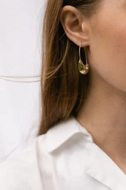 Salt + Still Vessel Hoop Earrings