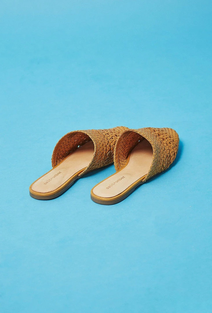 Salt & Umber Best Sellers Lily Mule - Mustard 11 Salt & Umber Best Sellers Lily Mule - Mustard
