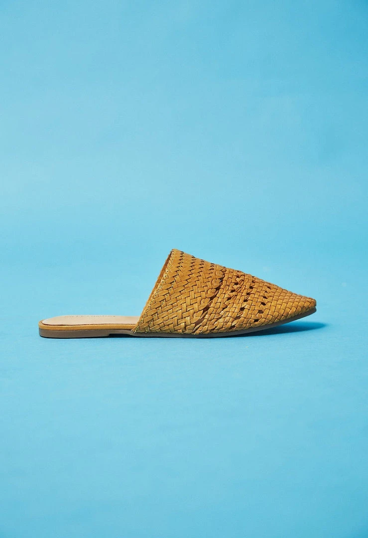 Salt & Umber Best Sellers Lily Mule - Mustard 12 Salt & Umber Best Sellers Lily Mule - Mustard