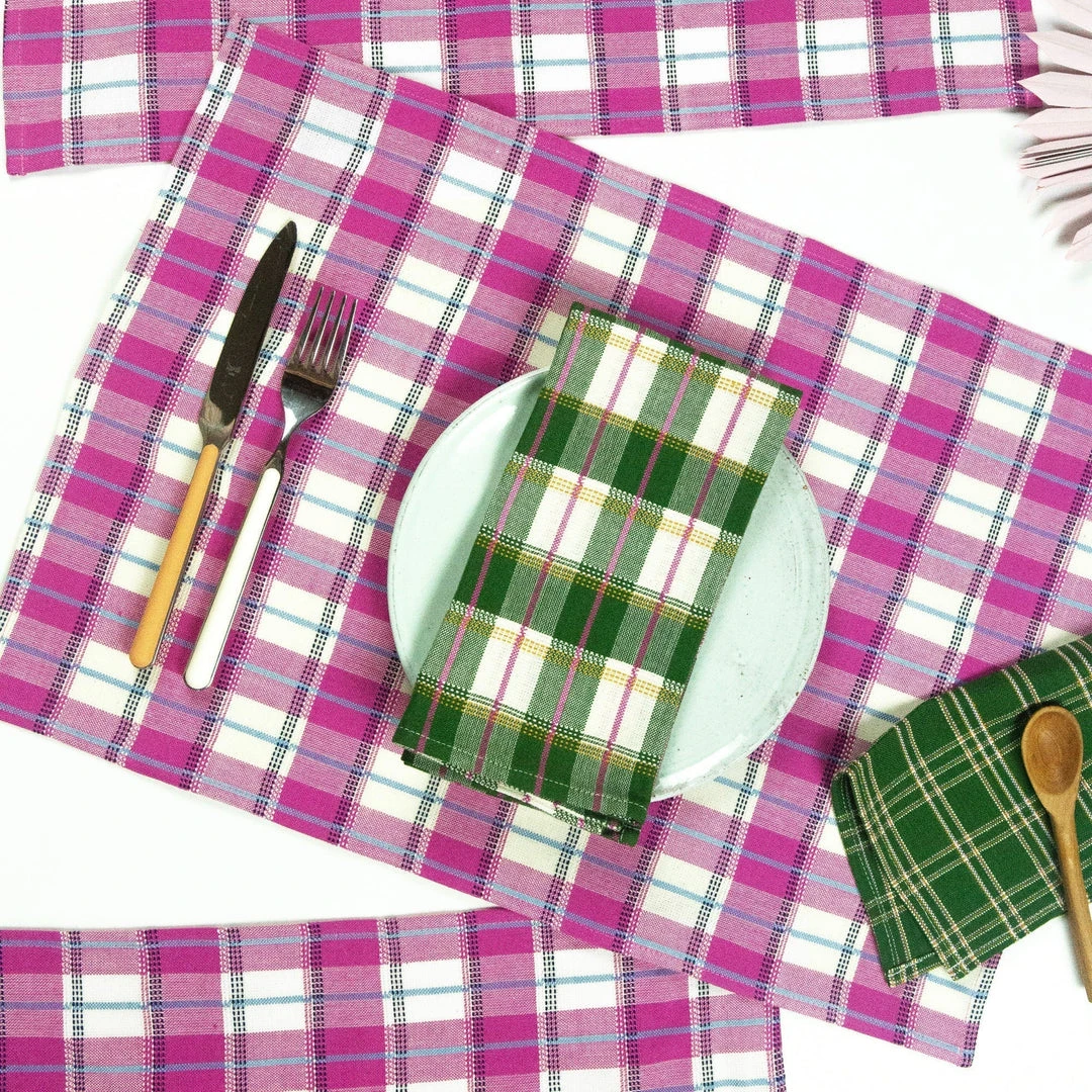 Archive New York San Andres Gingham Placemat Set Home Goods 9 Archive New York San Andres Gingham Placemat Set Home Goods