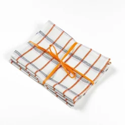 Archive New York San Lucas Plaid Cocktail Napkin Set