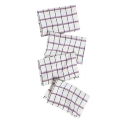 Archive New York San Lucas Plaid Cocktail Napkin Set