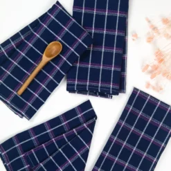 Archive New York San Lucas Plaid Napkin Set Kitchen + Dining