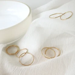 Sara Patino Jewelry Be Light Recycled Gold Stacking Ring 19 Sara Patino Jewelry Be Light Recycled Gold Stacking Ring