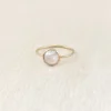 Sara Patino Jewelry Deep Pearl Recycled Gold Ring 2 Sara Patino Jewelry Deep Pearl Recycled Gold Ring