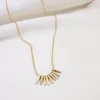Sara Patino Jewelry Flair Recycled Gold Necklace