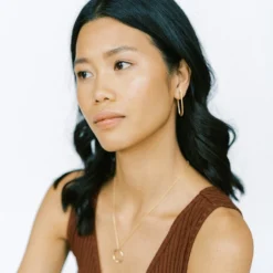 Sara Patino Jewelry Joy Recycled Gold Earrings - Large