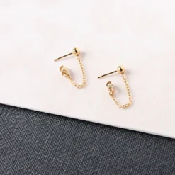 Sara Patino Jewelry Best Sellers Mini Unity Recycled Gold Earrings