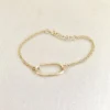 Sara Patino Jewelry Willow Recycled Gold Bracelet