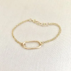 Sara Patino Jewelry Willow Recycled Gold Bracelet