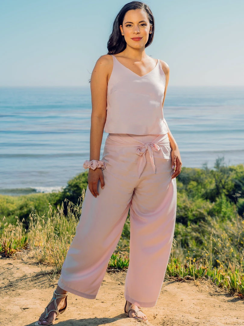 Valani Clothing Sarita Tencel Cami - Pale Lilac 6 Valani Clothing Sarita Tencel Cami - Pale Lilac