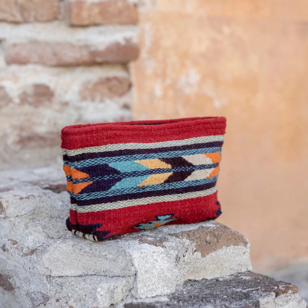 MZ Fair Trade Accessories Scarlet Arrow Wool Clutch Bag 10 MZ Fair Trade Accessories Scarlet Arrow Wool Clutch Bag
