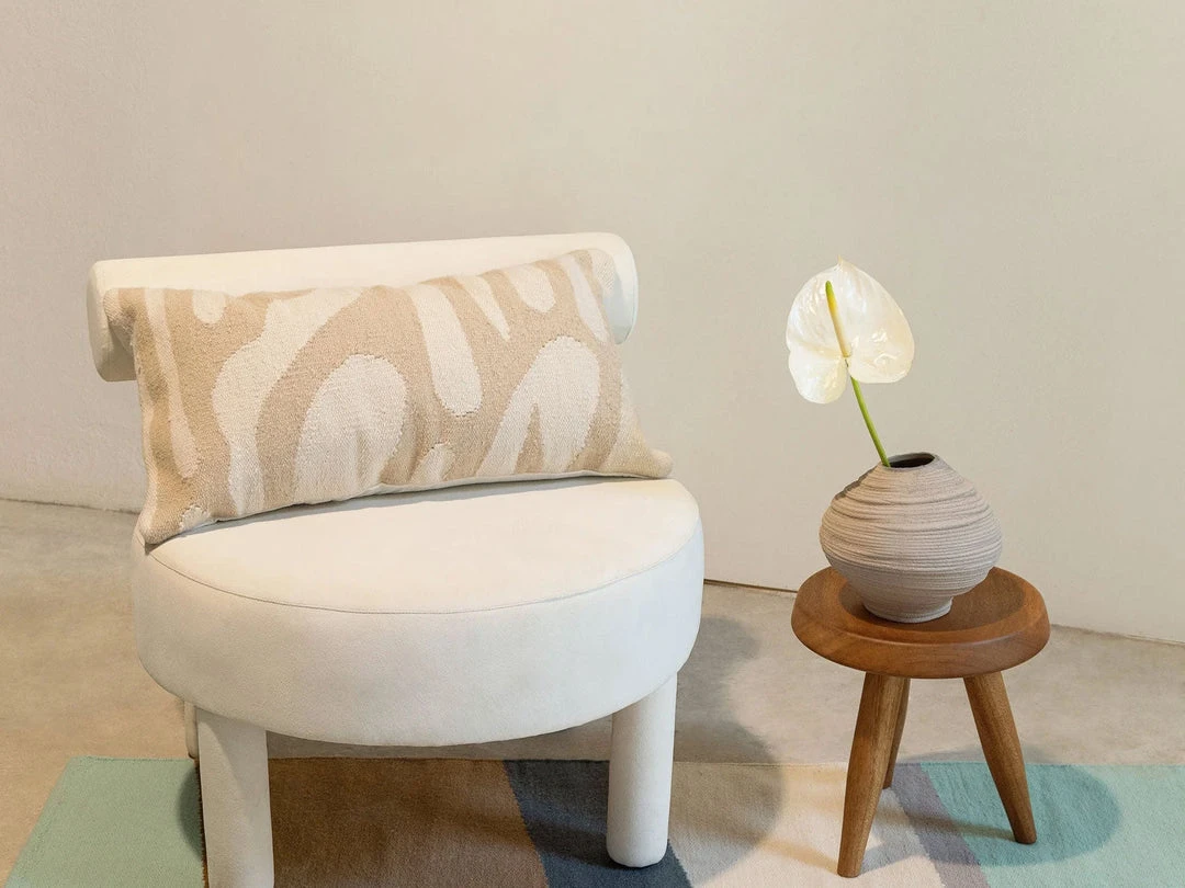 Kiliim New Arrivals Scribbles Wool Throw Pillow Cover 4 Kiliim New Arrivals Scribbles Wool Throw Pillow Cover