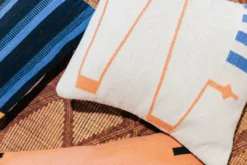 K-apostrophe Serpents + Ladders Blanco Wool Floor Pillow Home Goods 8 K-apostrophe Serpents + Ladders Blanco Wool Floor Pillow Home Goods