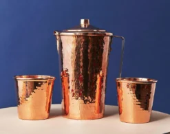 Sertodo Copper Staff Favorites Recycled Copper Ayurveda Set