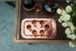 Sertodo Copper Home Goods Charolita Recycled Copper Tray